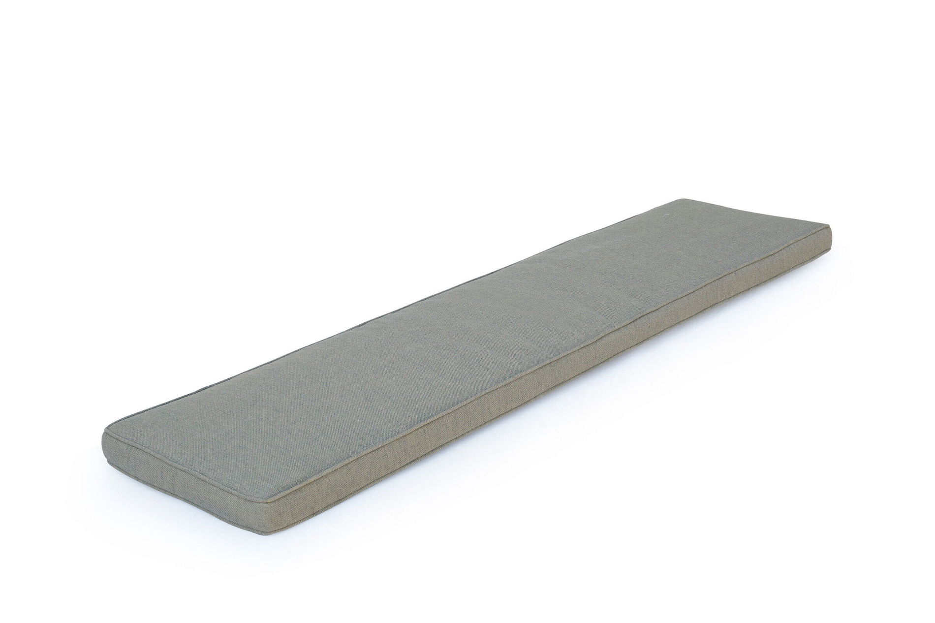 OUTFLEXX Imbottitura per panchina, grigio, Olefin, 160x40x5cm, Cuscino per panchina senza braccioli
