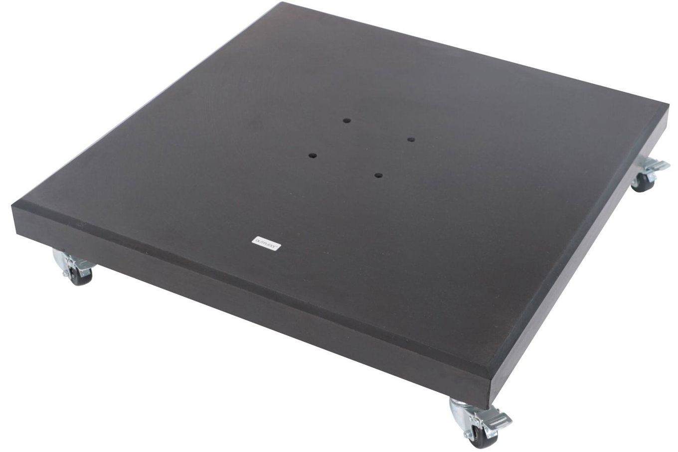 OUTFLEXX Sydney Base per ombrellone, Granito, 80x80x16,5cm, 120kg, con ruote piroettanti 18883__1