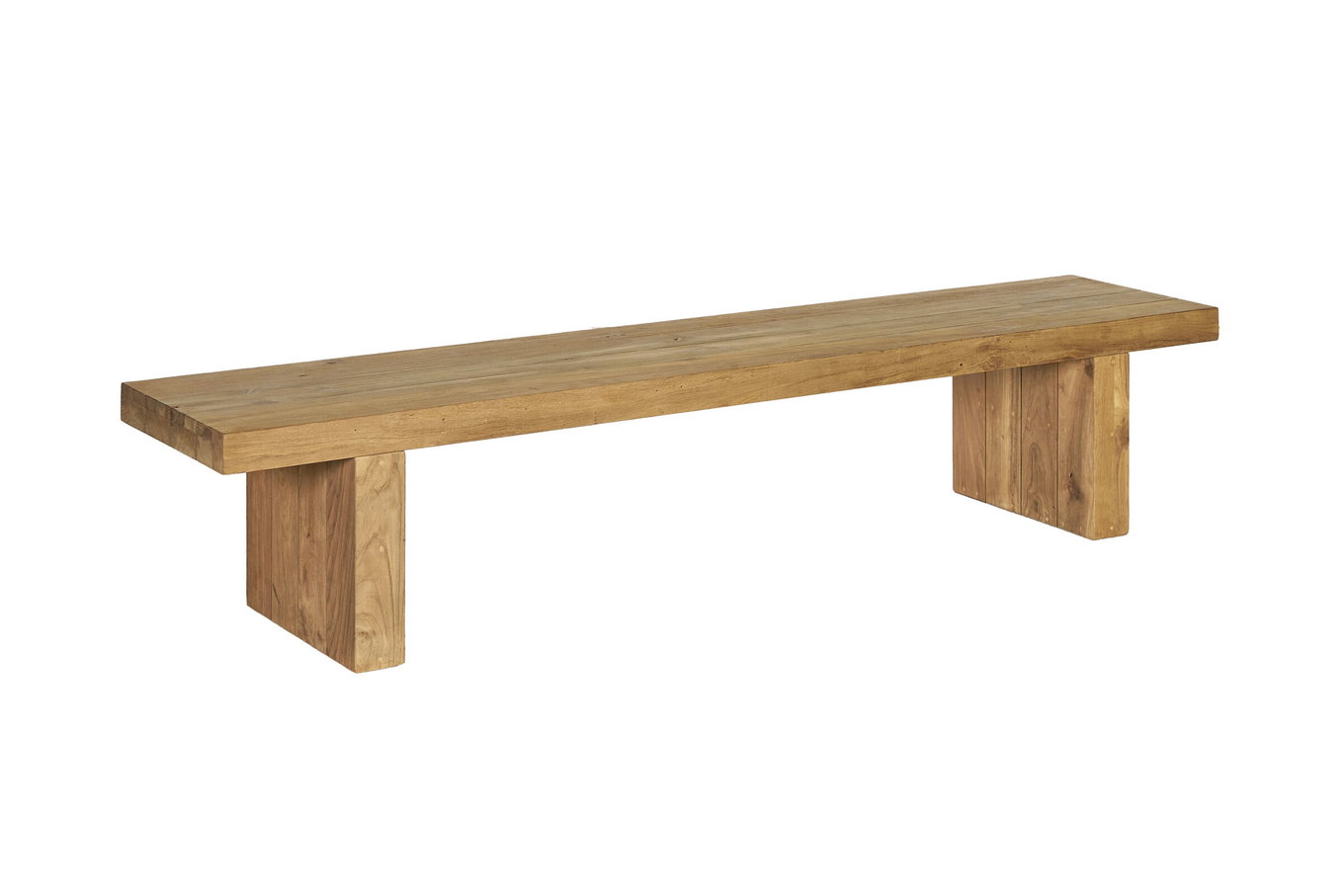 OUTFLEXX Encino Bank, naturale, Teak FSC riciclato, 220 x 40 x 46 cm 30861__1