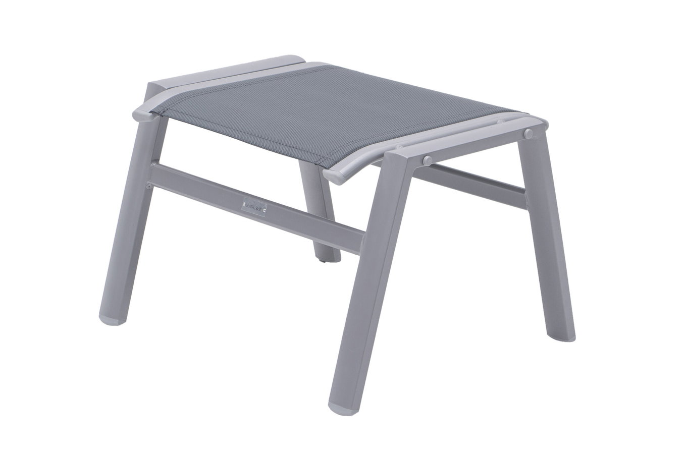 OUTFLEXX pouf, argento/grigio, Alu/Textilene, 49x55x37cm 21312__1