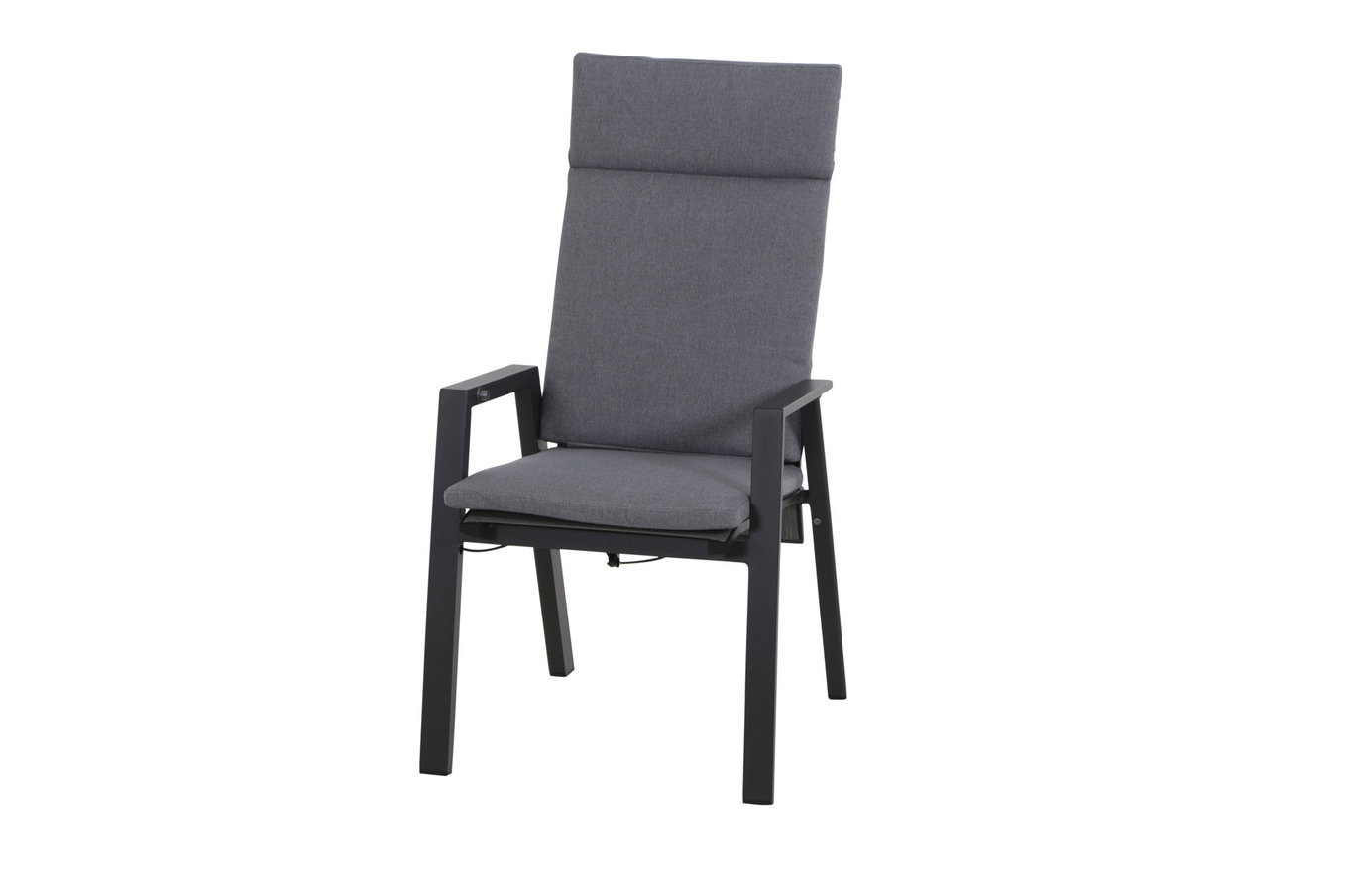 SIENA GARDEN Valencia Poltrona Dining, antracite/grigio, alluminio, 68 x 60 x 112 cm, regolabile continuamente 23711__1