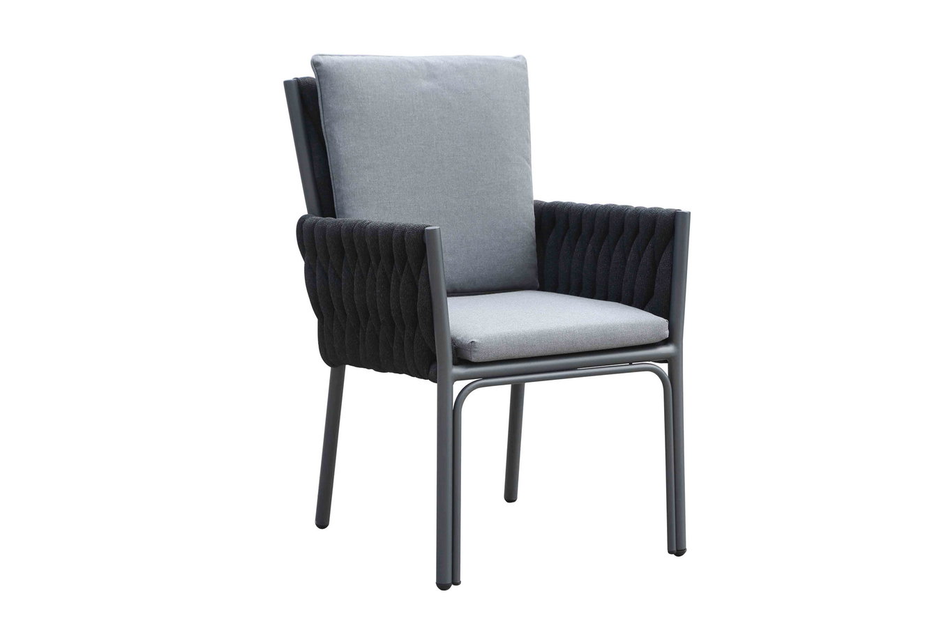 OUTFLEXX Mermaid Poltrona, antracite, alluminio/XL Rope, 57x63x89 cm, inclusi cuscini 22311__1