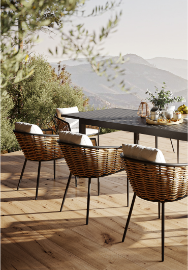 Set da pranzo da giardino