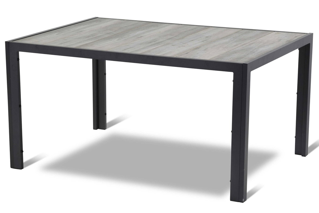 HARTMAN Tanger Tavolo da pranzo, xerix/grey wood, alluminio/ceramica, 168x105cm 17489_1__1