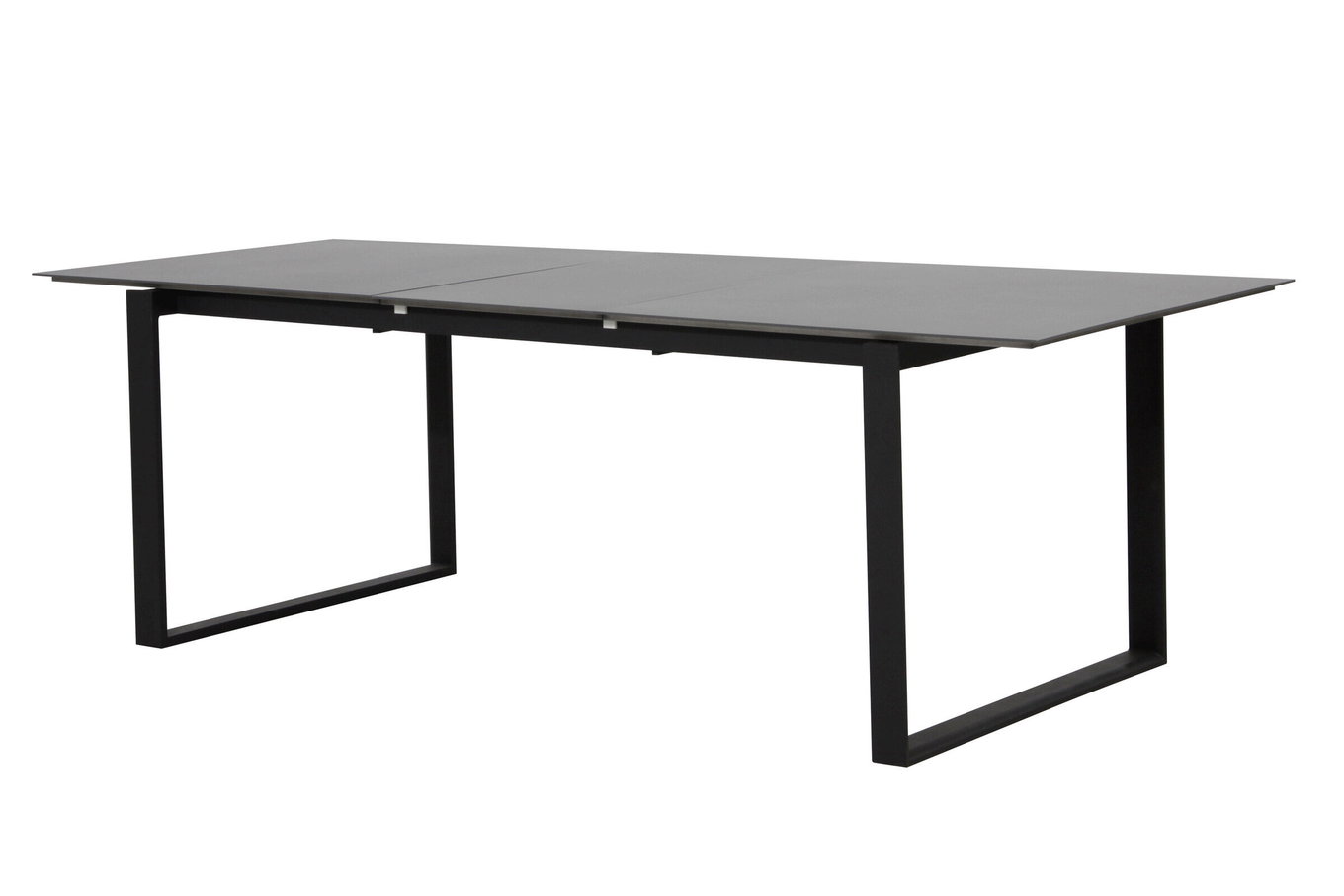 OUTFLEXX Alexander Tavolo allungabile, grigio opaco, alluminio, 206/266x100x74 cm, piano del tavolo allungabile 20121__1