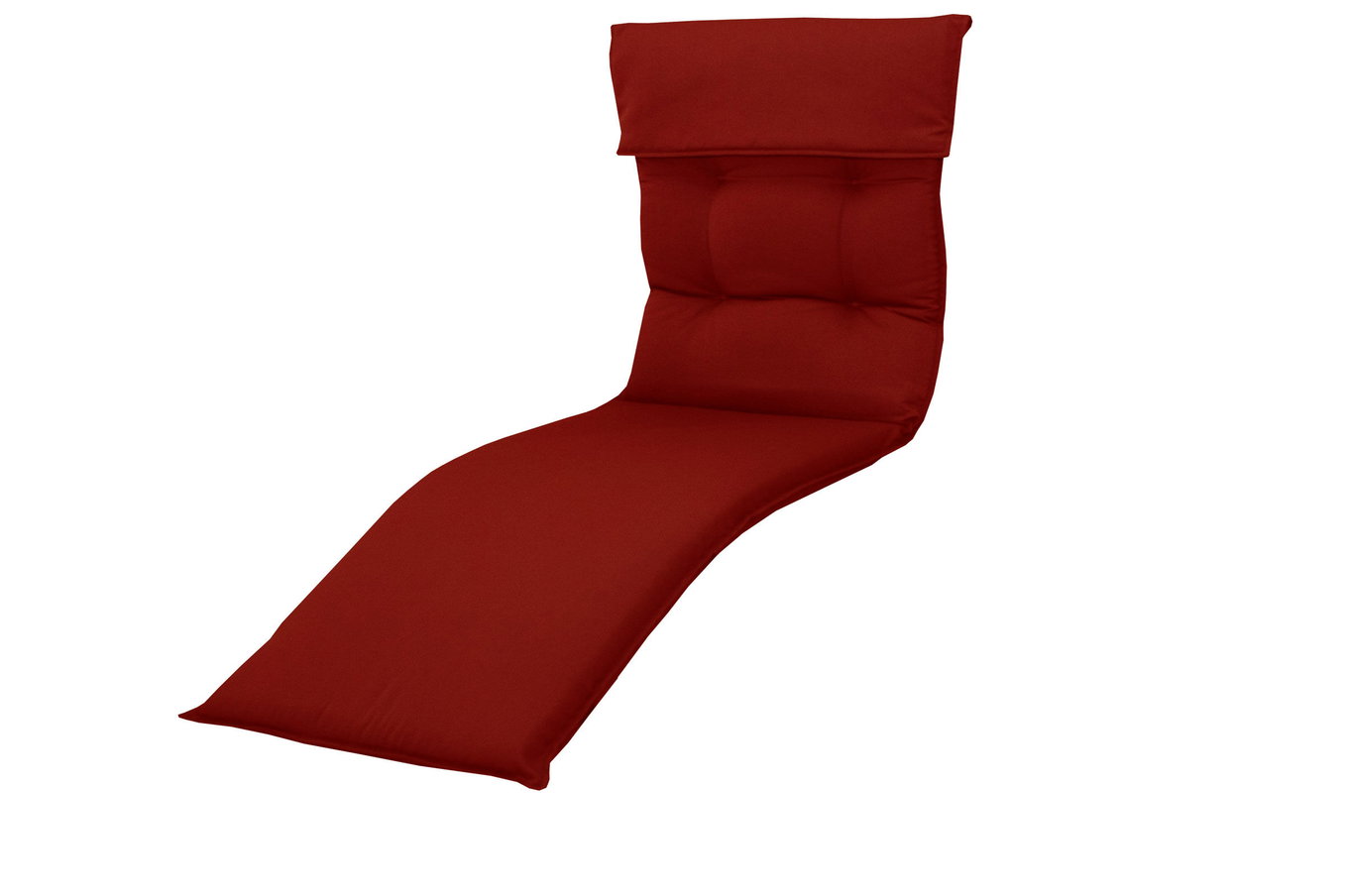 DOPPLER Relax Style Cuscino per poltrona relax, bordeaux, Dralon, 175 x 50 x 7 cm, incluse fasce di fissaggio 20925__1