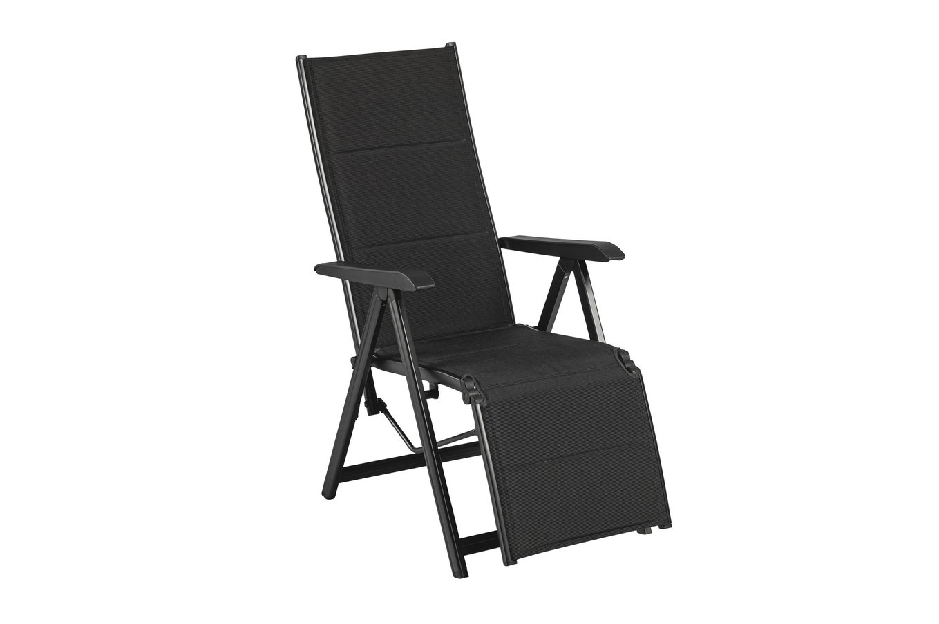 KETTLER BasicPlus Padded Poltrona relax, antracite, Alu/Textilene, 0301216-9400, angolazioni regolabile 22516__1