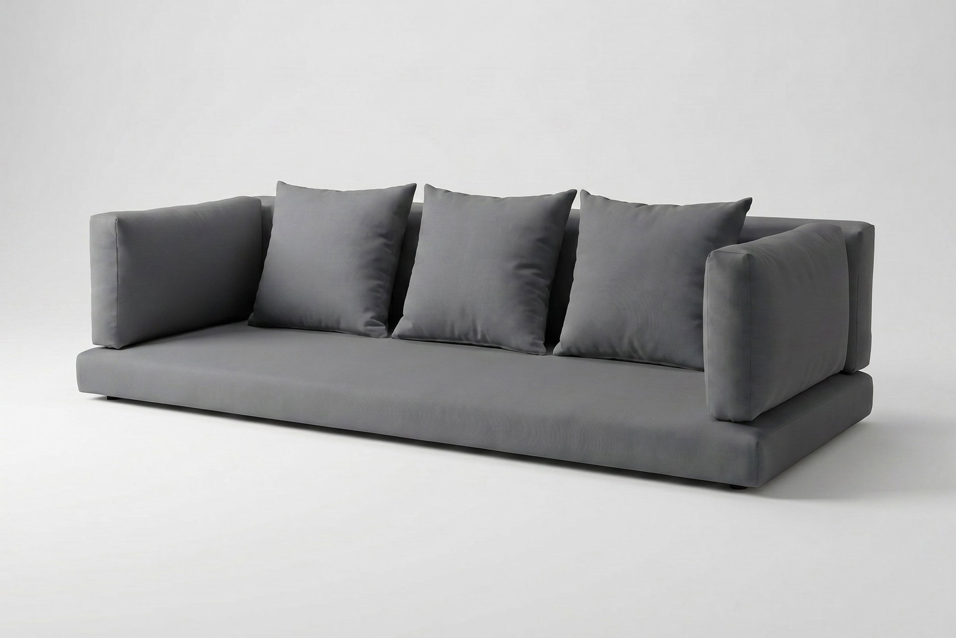 OUTFLEXX Set di cuscini, 7 pezzi, grigio, per divano a tre posti 2392-1 / 15734-1 OUTFLEXX Set di cuscini, 7 pezzi, grigio, per divano a tre posti 2392-1 / 15734-1