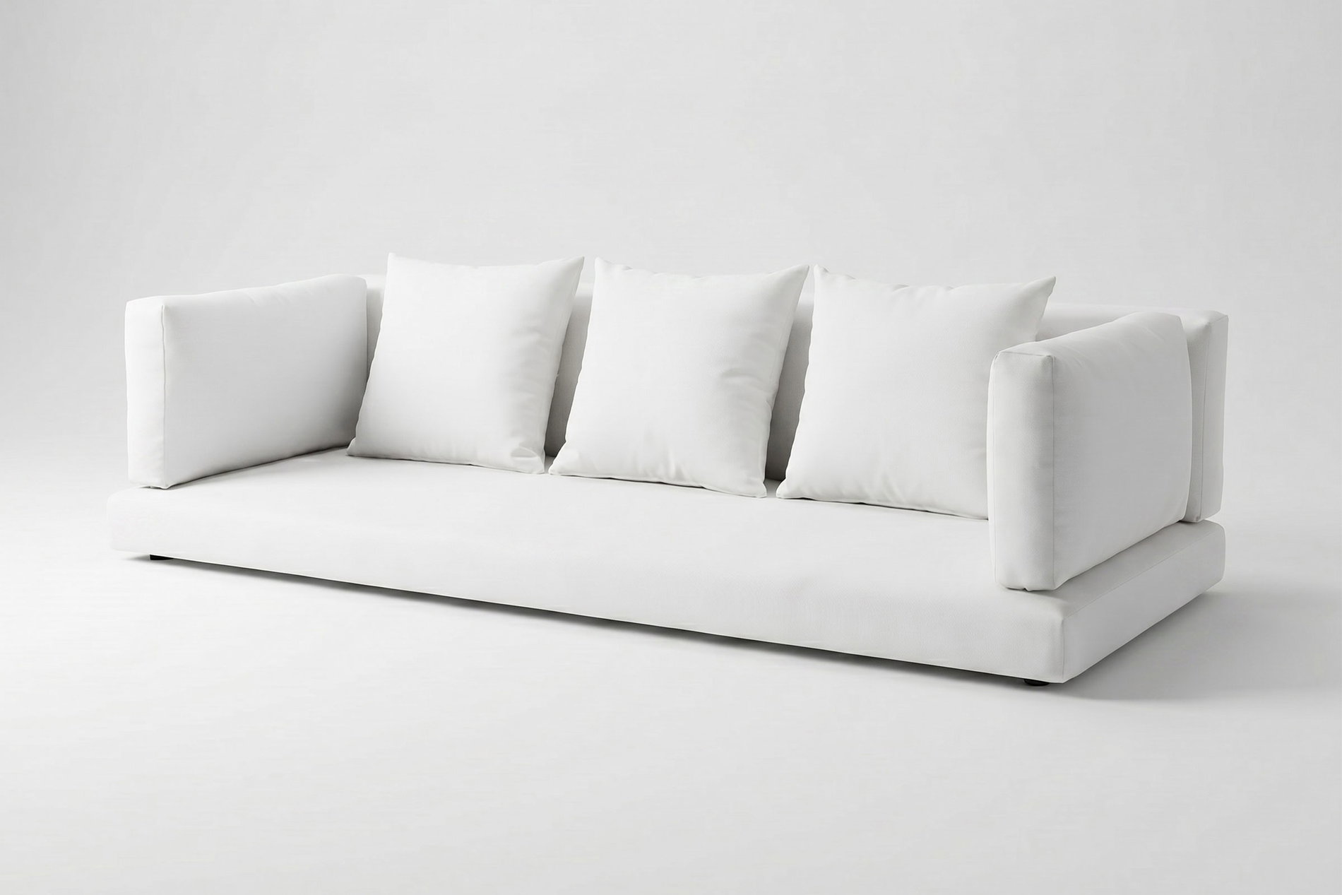 Set di cuscini OUTFLEXX, 7 pezzi, bianco, per divano a tre posti 2392-1 / 15734-1 Set di cuscini OUTFLEXX, 7 pezzi, bianco, per divano a tre posti 2392-1 / 15734-1