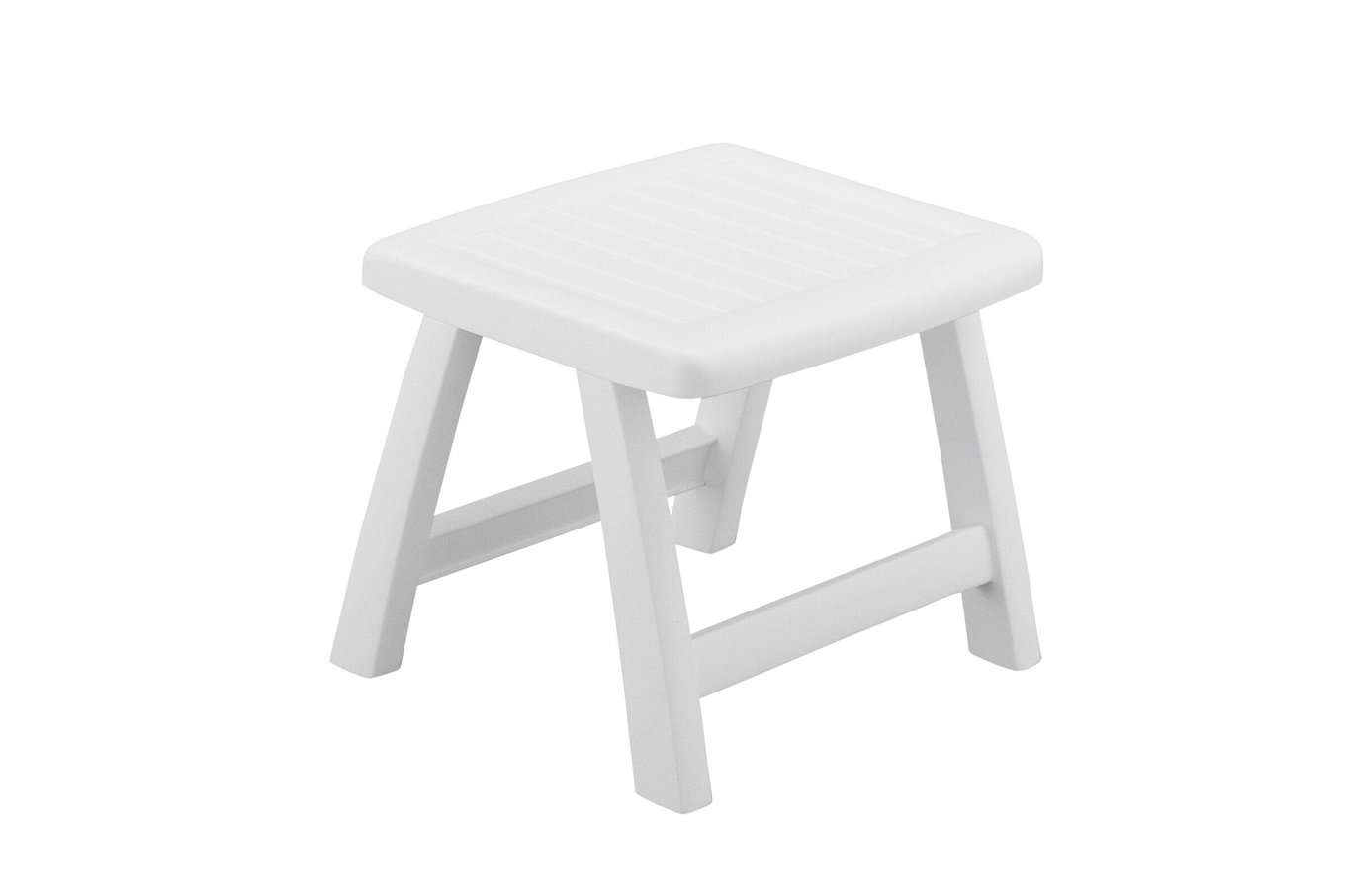 KETTLER Roma pouf, bianco, plastica, 48 x 46 x 38 cm, 01038-000 10993__1