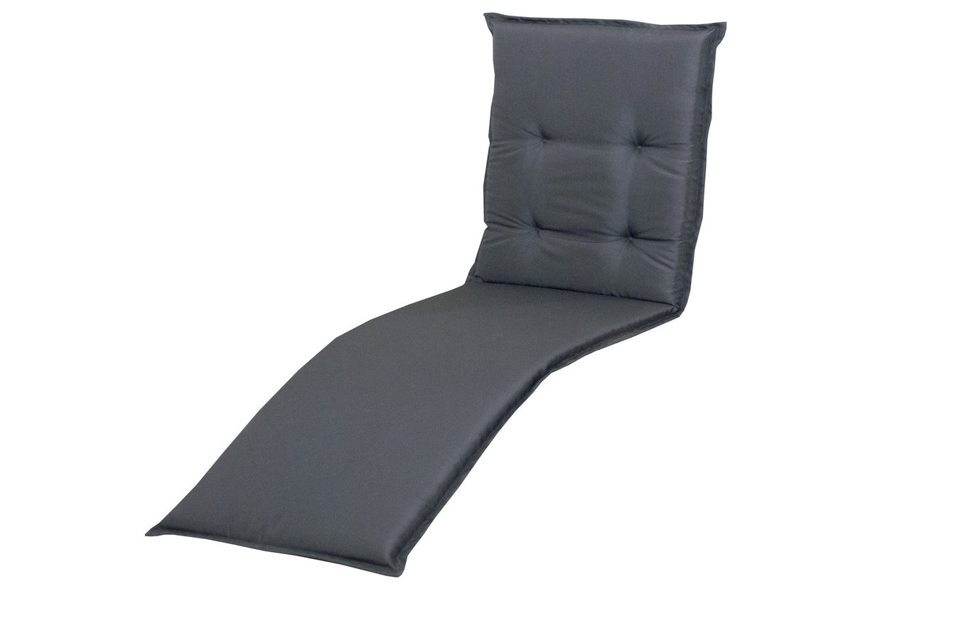 DOPPLER Relax Comfort Cuscino per poltrona relax, antracite, poliestere, 175 x 50 x 7 cm, incluse fasce di fissaggio 20920__1