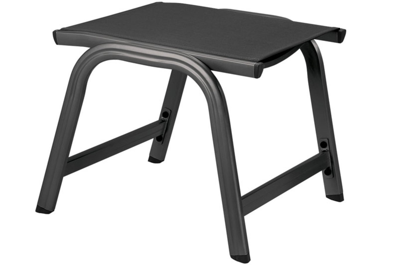 KETTLER BasicPlus pouf, antracite/antracite, Alu/Textilene, 0301203-7000 10703_2__1