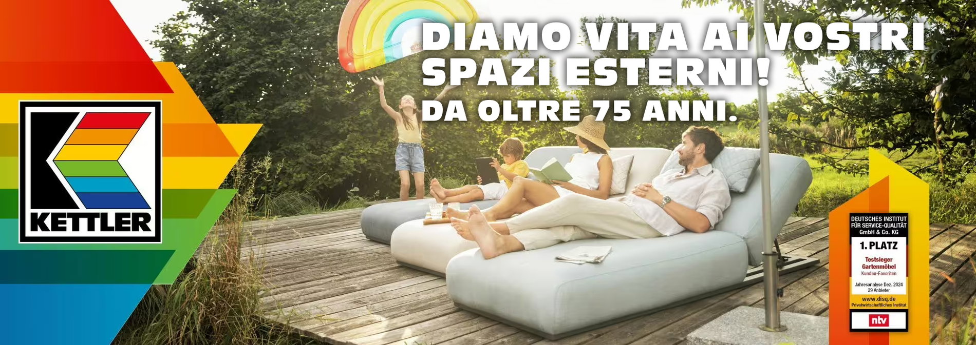 KETTLER – mobili da giardino