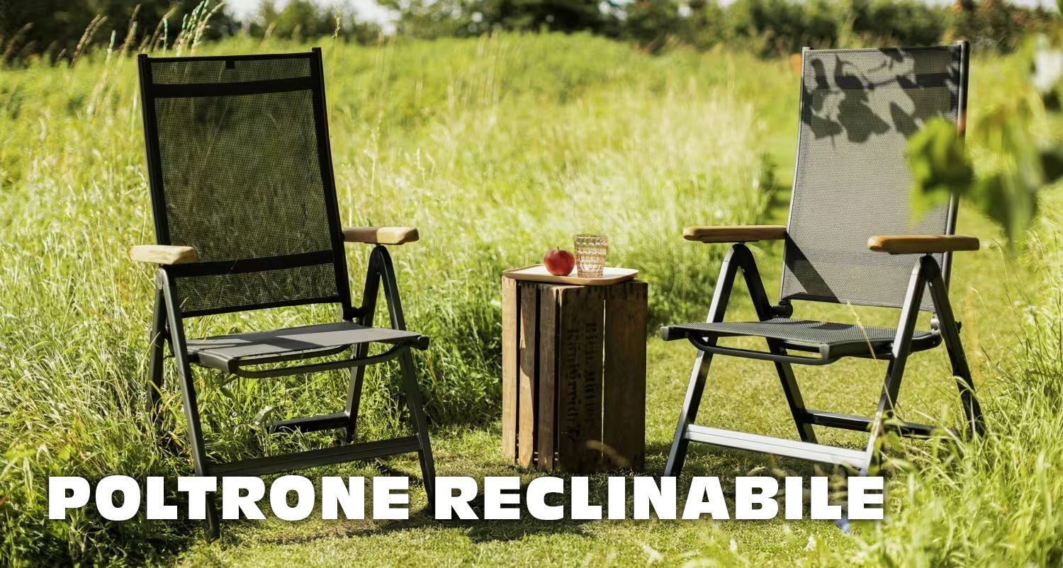 Poltrone multiposizione Kettler